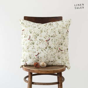 Obliečka na vankúš s vianočným motívom 45x45 cm – Linen Tales