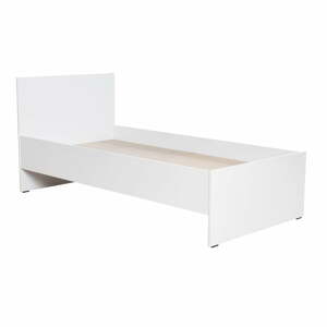 Biela jednolôžková posteľ 90x190 cm KRY – Kalune Design