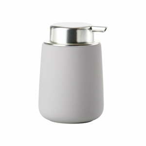 Svetlosivý porcelánový dávkovač mydla 250 ml Nova – Zone
