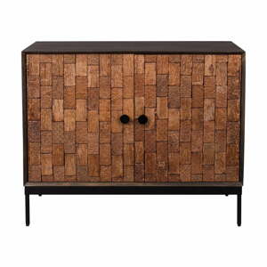 Skrinka z mangového dreva v prírodnej farbe 100x80 cm Chisel – Dutchbone