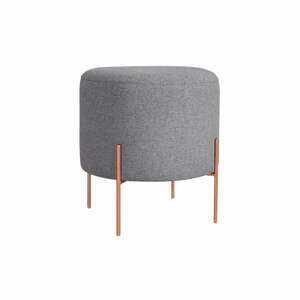 Sivý taburet Copper – Artie
