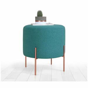Modrý taburet Copper – Artie