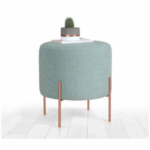 Svetlomodrý taburet Copper – Artie