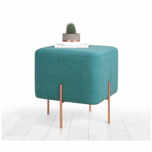 Modrý taburet Copper – Artie
