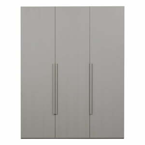 Sivá modulárna skriňa 165x210 cm Rens – WOOOD
