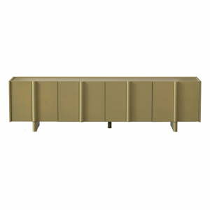 Khaki TV stolík z borovicového dreva 200x53x46 cm Basu – WOOOD