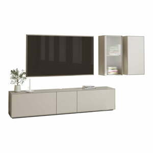 Svetlosivá TV zostava 226x46 cm Edge by Hammel – Hammel Furniture