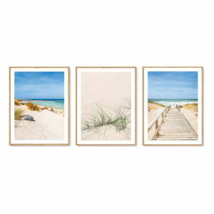 Obrazy v súprave 3 ks 30x40 cm To the Beach – knor