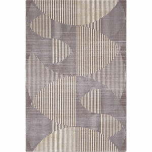 Sivý vlnený koberec 133x180 cm Shades – Agnella