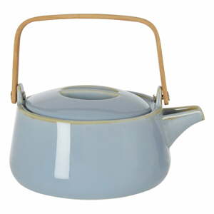 Modrá porcelánová kanvica na čaj 1 l Juna – Premier Housewares