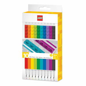 Gélové perá v súprave 10 ks – LEGO®