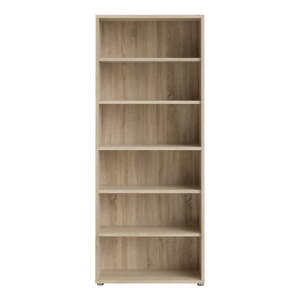 Modulárna knižnica v dekore duba v prírodnej farbe 89x222 cm Prima – Tvilum