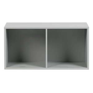 Sivá modulárna knižnica z borovicového dreva 81x41 cm Vt – vtwonen