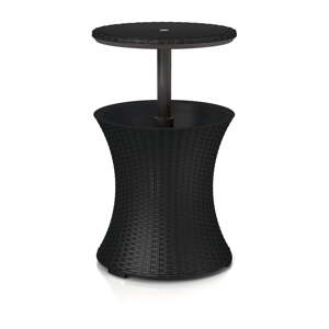 Okrúhly záhradný stolík so zásobníkom na ľad 49.5x49.5 cm Cool – Keter