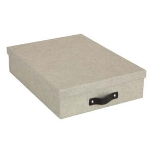 Béžová úložná škatuľa Bigso Box of Sweden Oskar