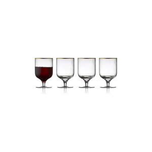 Súprava 4 pohárov na víno Lyngby Glas Palermo, 300 ml