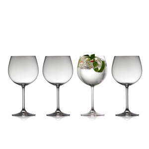 Súprava 4 pohárov na gin & tonic Lyngby Glas Juvel, 570 ml