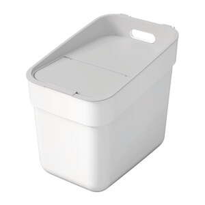 Biely odpadkový kôš na triedený odpad z recyklovaného plastu 20 l Ready To Collect – Curver