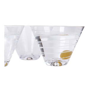 Súprava 4 pohárov na martini Mikasa Cheers
