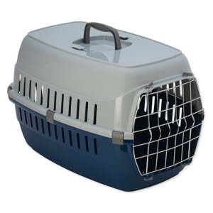 Modrá/sivá prepravka pre domáceho miláčika 35x58 cm Dog Fantasy Carrier – Plaček Pet Products