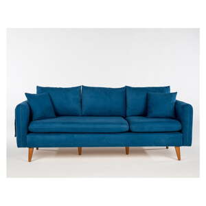 Tmavomodrá pohovka 215 cm Sofia – Balcab Home