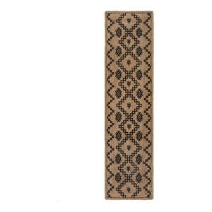 Jutový behúň v prírodnej farbe 60x230 cm Rowen – Flair Rugs