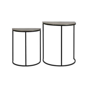 Odkladacie stolíky v súprave 2 ks 30.5x46 cm Peto – Light & Living