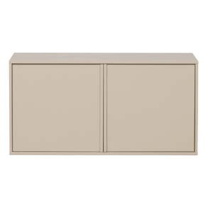 Krémová modulárna skriňa z borovicového dreva 100x50 cm Daily – vtwonen
