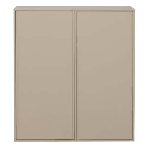 Krémová modulárna skriňa z borovicového dreva 100x110 cm Daily – vtwonen