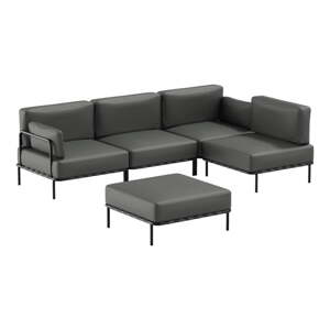 Tmavosivá záhradná modulárna pohovka 234 cm Salve – Sit Sit