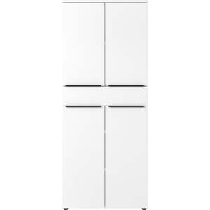 Biela šatníková skriňa 81x197 cm Mailand – Germania