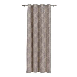 Sivo-hnedý záves 140x245 cm Kansai - Mendola Fabrics
