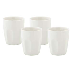 Biele porcelánové hrnčeky v súprave 4 ks 200 ml Basic – Maxwell & Williams