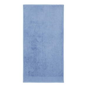 Modrý froté uterák z egyptskej bavlny 50x85 cm – Bianca