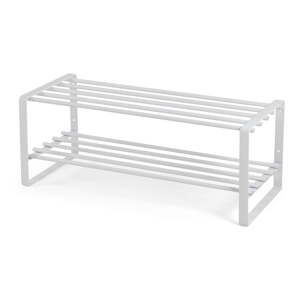 Biely kovový stojan na topánky Rex – Spinder Design