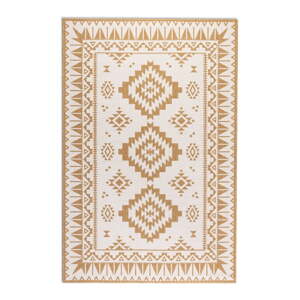 Okrovožlto-krémový vonkajší koberec 200x290 cm Gemini – Elle Decoration