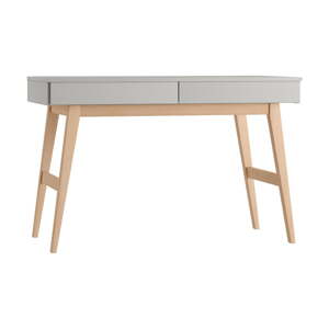Detský písací stôl s bielou doskou 60x120 cm Swing – Pinio