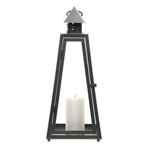 Kovový lampáš (výška 40 cm) Pyramíd – Esschert Design