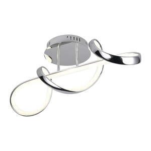 LED stropné svietidlo v striebornej farbe 22x60 cm Padua - Trio