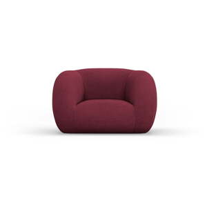 Vínové kreslo z textílie buklé Essen – Cosmopolitan Design