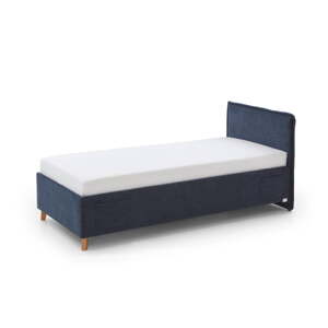 Tmavomodrá detská posteľ s úložným priestorom 120x200 cm Fun – Meise Möbel