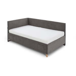 Antracitová detská posteľ 90x200 cm Cool – Meise Möbel