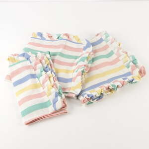 Ľanové obrúsky v súprave 4 ks Multi Stripe – Meri Meri
