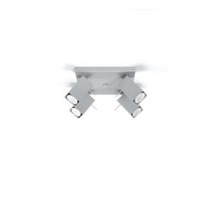 Sivé bodové svietidlo 25x25 cm Toscana – Nice Lamps