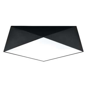 Čierne stropné svietidlo 45x45 cm Koma – Nice Lamps