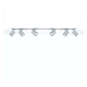 Sivé bodové svietidlo 6x118 cm Toscana – Nice Lamps