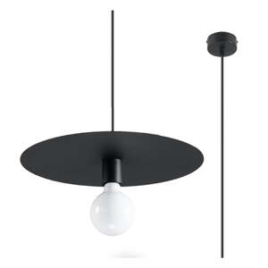 Čierne závesné svietidlo ø 40 cm Livago – Nice Lamps