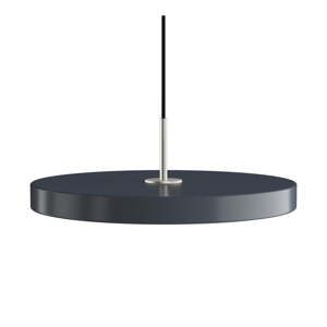 Antracitovosivé LED závesné svietidlo s kovovým tienidlom ø 43 cm Asteria Medium – UMAGE