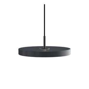 Antracitovosivé LED závesné svietidlo s kovovým tienidlom ø 31 cm Asteria Mini – UMAGE