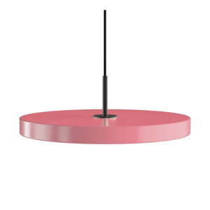 Ružové LED závesné svietidlo s kovovým tienidlom ø 43 cm Asteria Medium – UMAGE